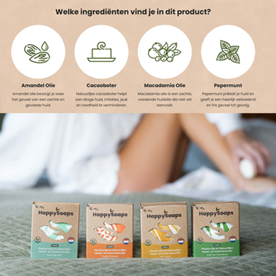 Hand- en Voetcrème Bar – Absolute Mint