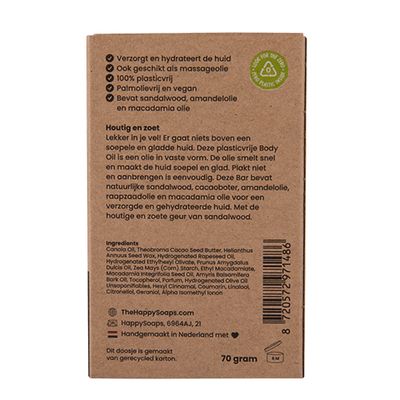 Body Oil Bar - Sweet Sandalwood