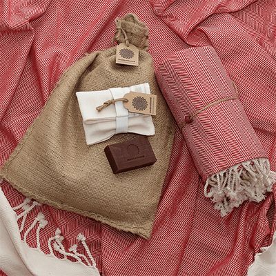 Visgraat Rood Wellness Luxe Cadeaupakket