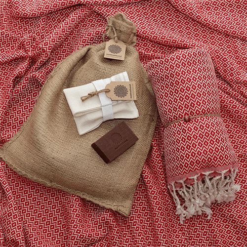 Crystal Red Wellness Luxe Cadeaupakket