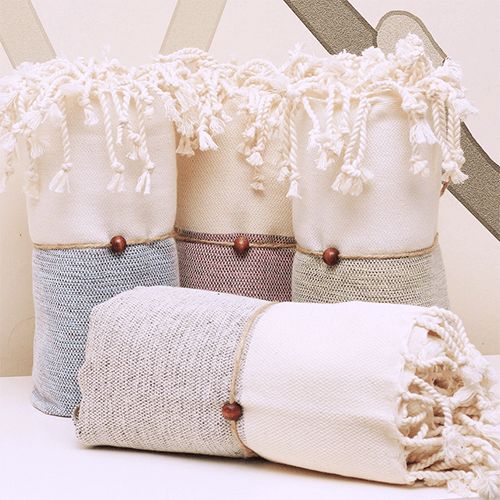 Hammam Luxe Turkse handdoek Smoke