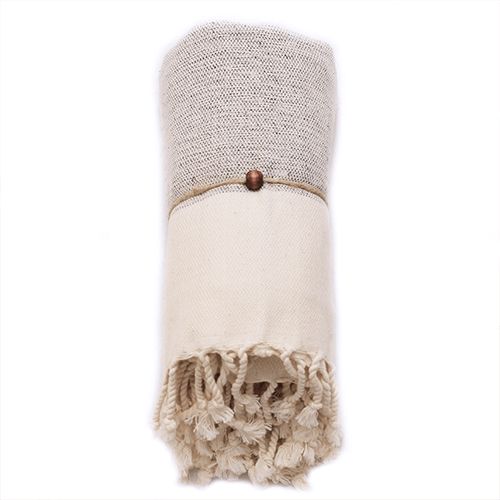 Hammam Luxe Turkse handdoek Smoke