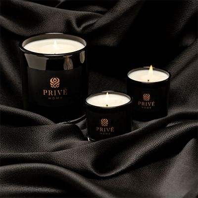 Set van drie Luxe Geurende Soja Kaarsen