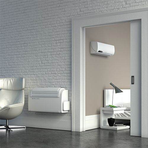Unico Twin - airco zonder buitenunit - voor twee kamers