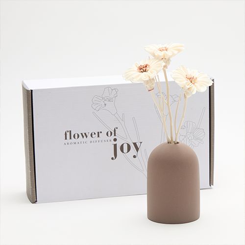 Geurvaasje met bloemen