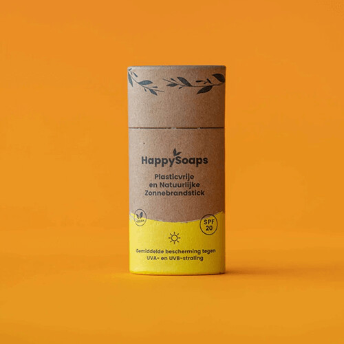 Zonnebrandstick SPF 20 - Fresh Lime van HappySoaps