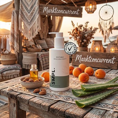 SMPL 4-in-1 Lotion - Parfumvrij - 100% Natuurlijk