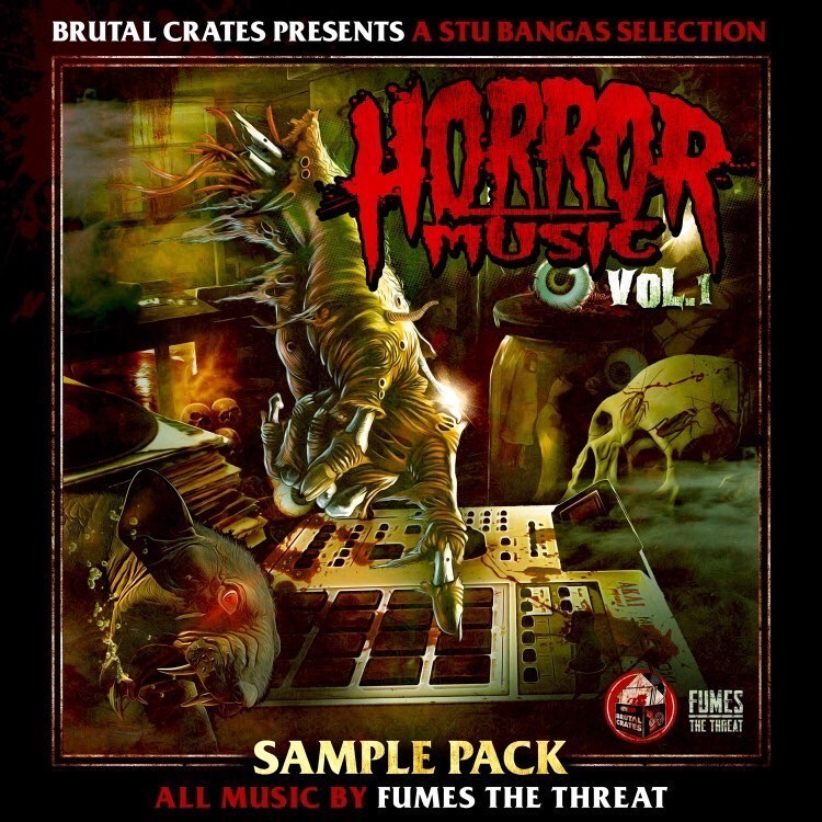 Brutal Crates “Horror Music” Volume 1 Sample Pack WITH STEMS 
