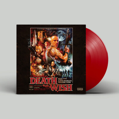 “Deathwish” OG Vinyl Cover - RED VINYL (ONLY 40 IN TOTAL MADE) 