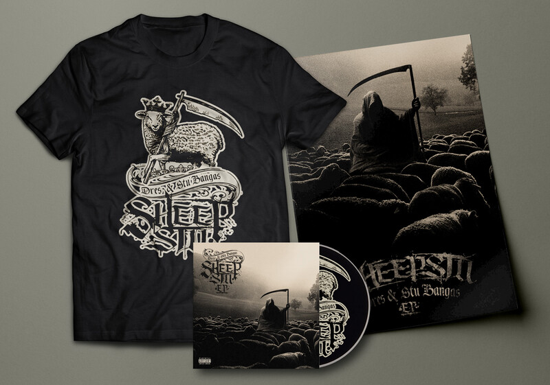 Sheep Stu CD/Shirt/Poster Bundle