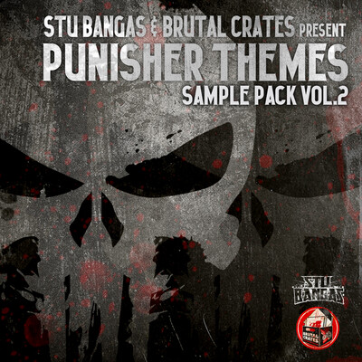 BRUTAL CRATES "PUNISHER THEME MUSIC VOL. 2 SAMPLE PACK (COMPOSITIONS AND STEMS)
