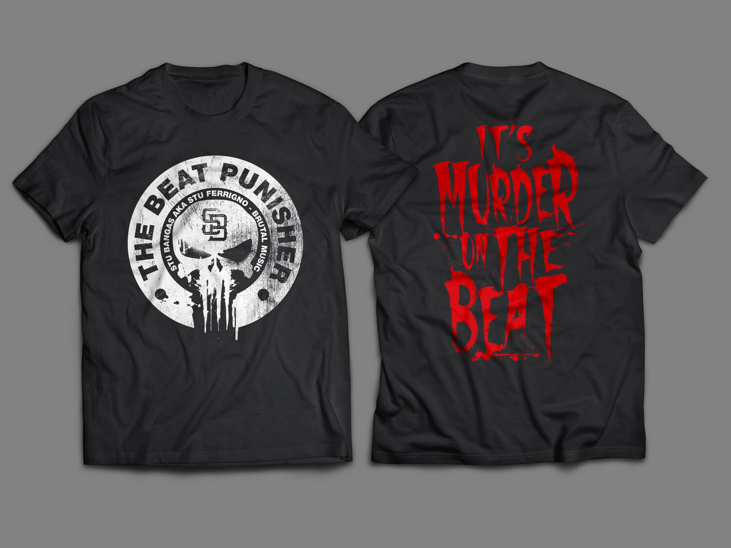 Beat Punisher Murder T Shirt