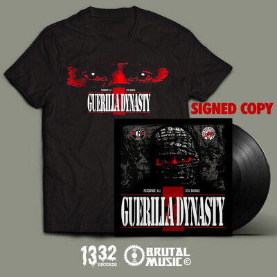 Stu Bangas And Recognize Ali “Guerilla Dynasty 2” Vinyl and Limited Shirt - SIGNED COPY