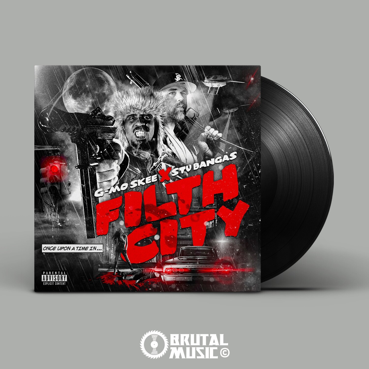G-Mo Skee and Stu Bangas &quot;Filth City&quot; LP Vinyl (Pre-Order - SHIPS BY END OF JUNE)