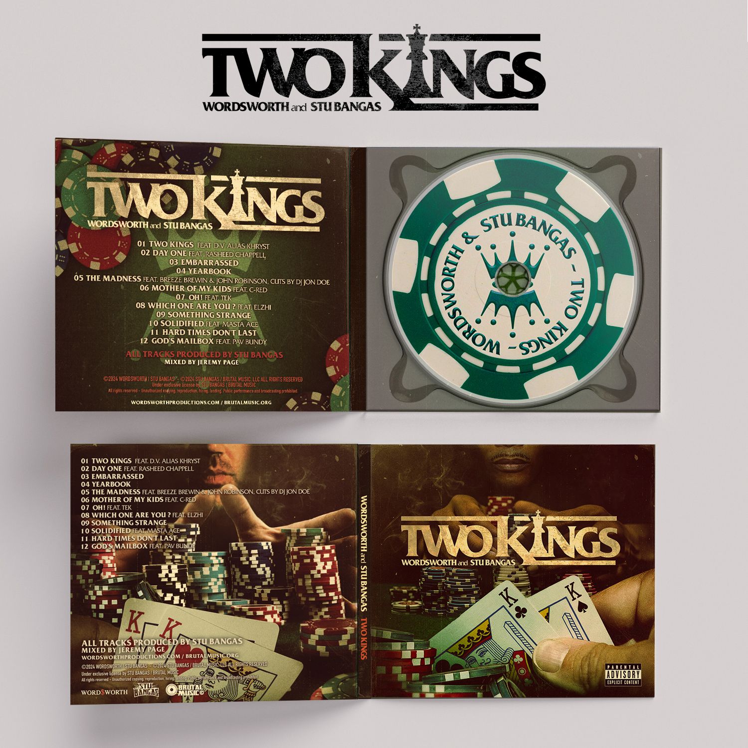 LIMITED Edition &quot;Two Kings&quot; CD Pre-Order (100 in TOTAL! - SHIPS END OF JANUARY