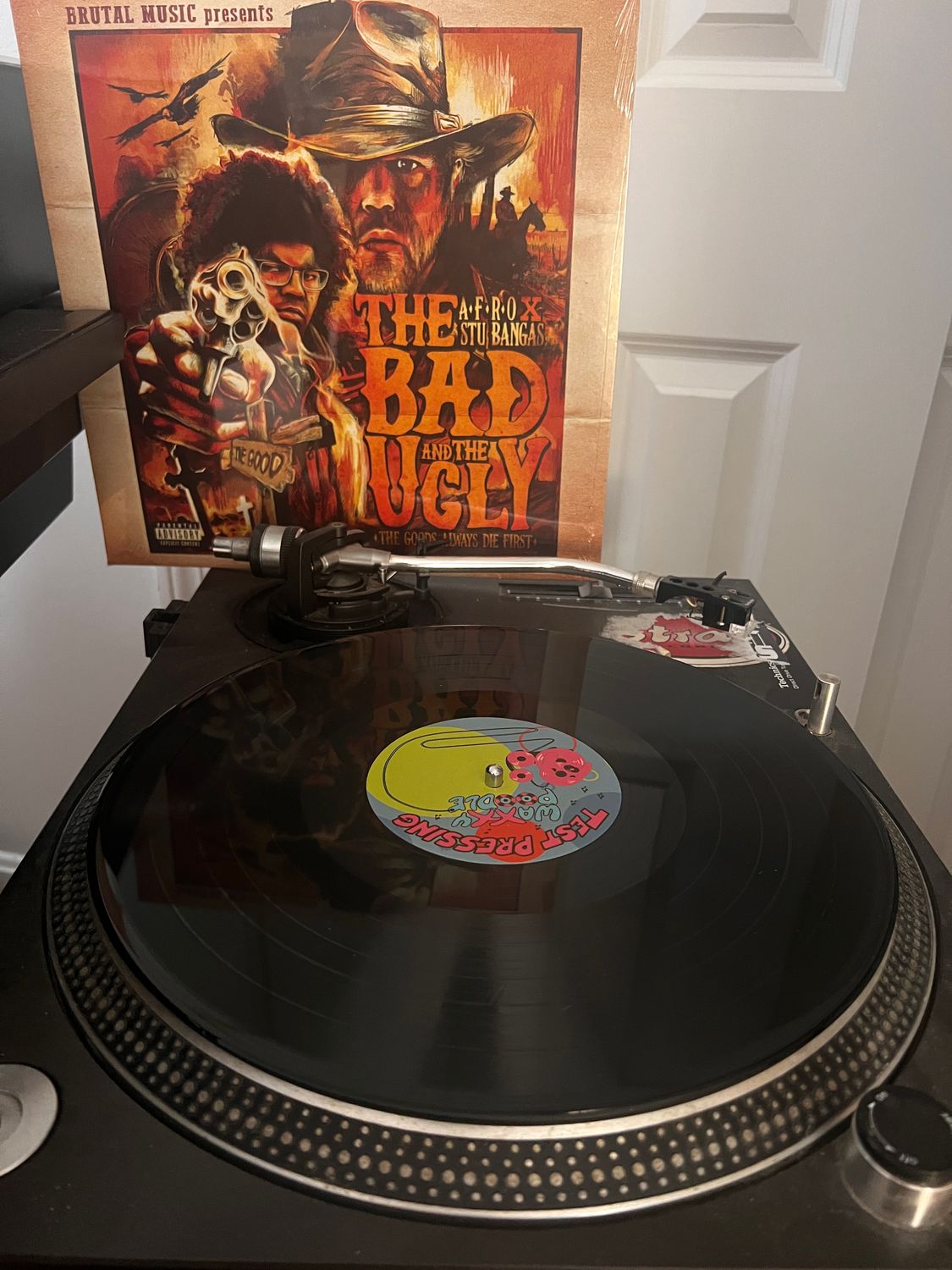 A-F-R-O and Stu Bangas "Bad and Ugly" LP Vinyl (Test Press)