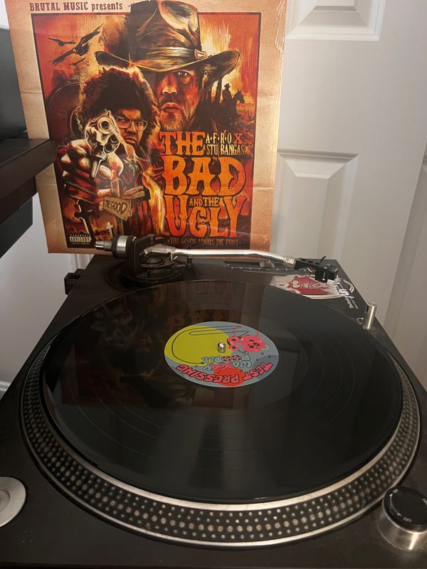 A-F-R-O and Stu Bangas &quot;Bad and Ugly&quot; LP Vinyl (Test Press)
