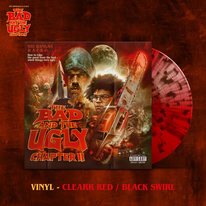 &quot;Bad and The Ugly 2&quot; Vinyl Pre-Order (Clear Red with Black Swirl Version)