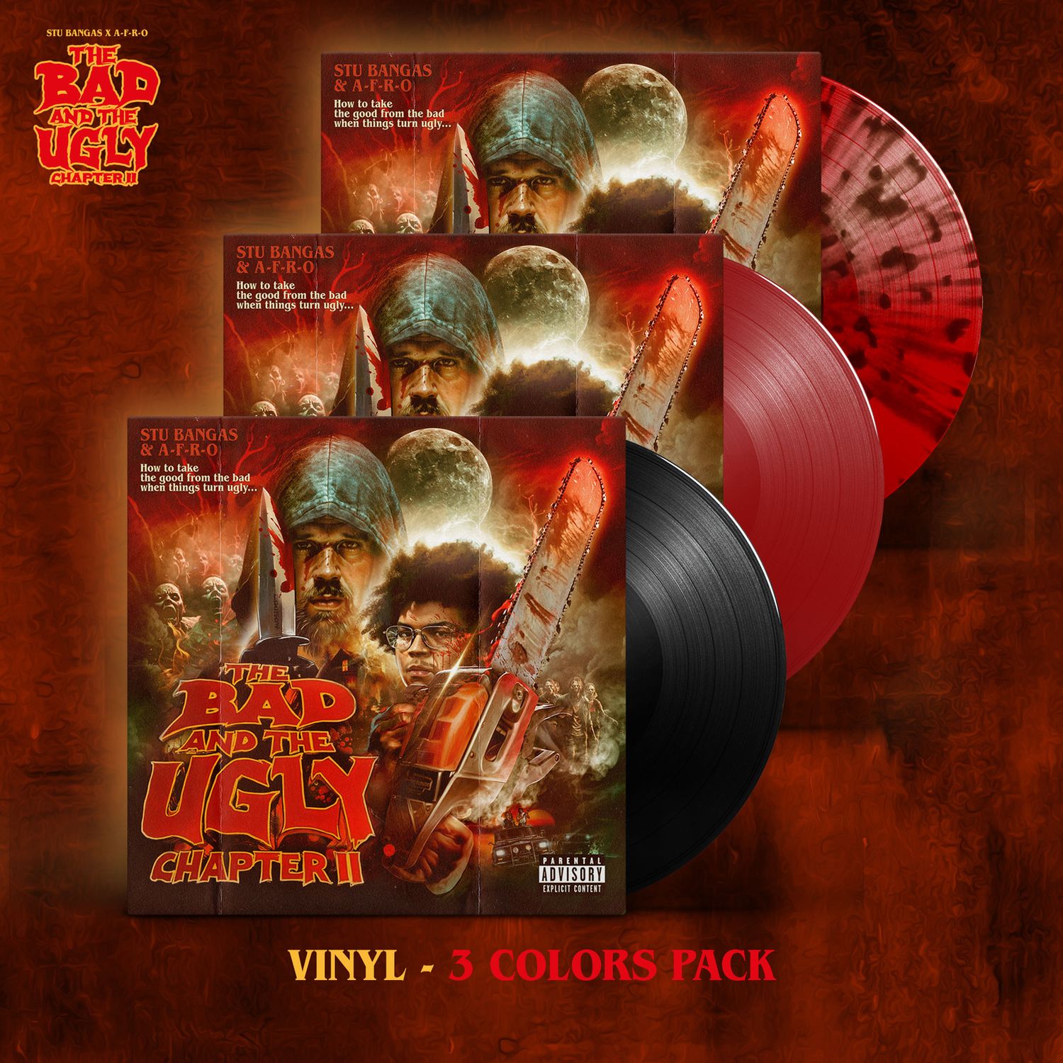 "Bad and The Ugly 2" Vinyl Pre-Order All 3 Versions Bundle)