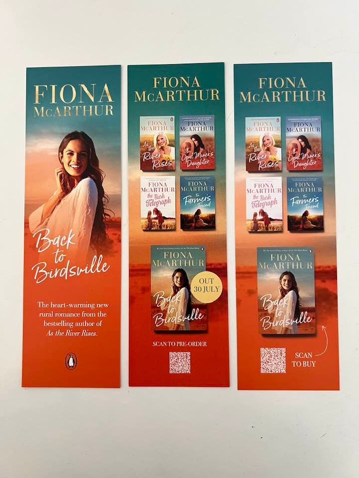 Free bookmark and signed bookplate posted to you