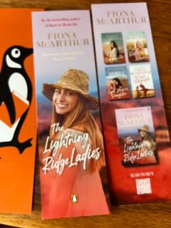 Free bookmark and signed bookplate posted to you