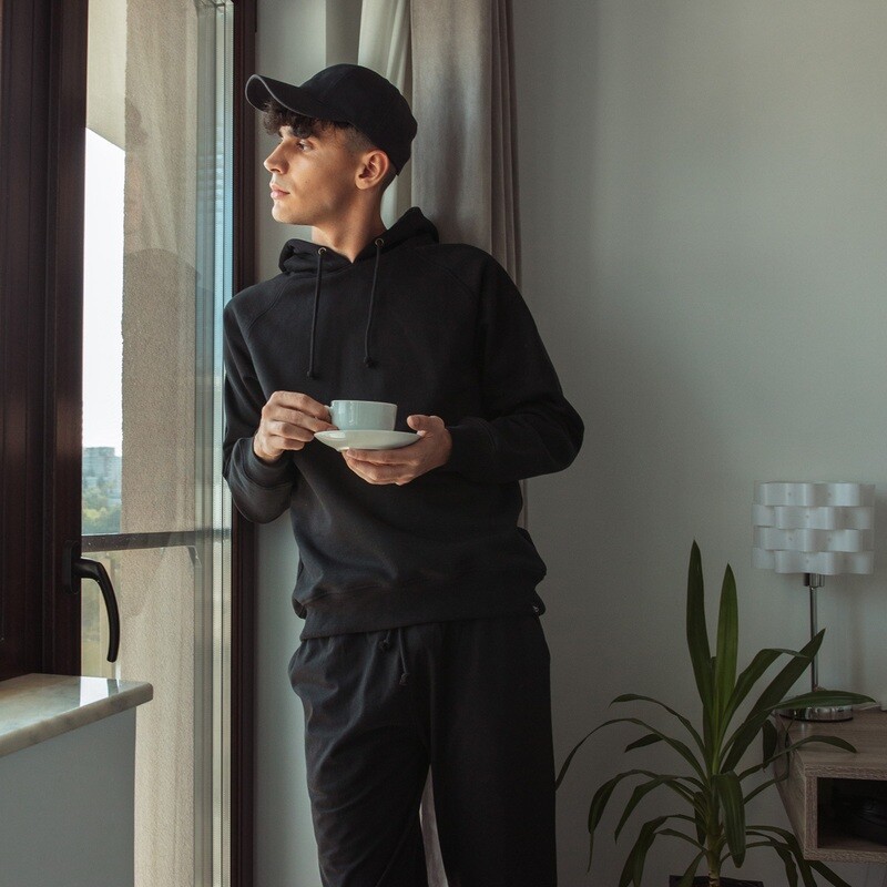 Switcher Circular unisex Hoodie BOSTON  100% recycelt