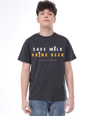 Switcher T-Shirt SAVE MILK