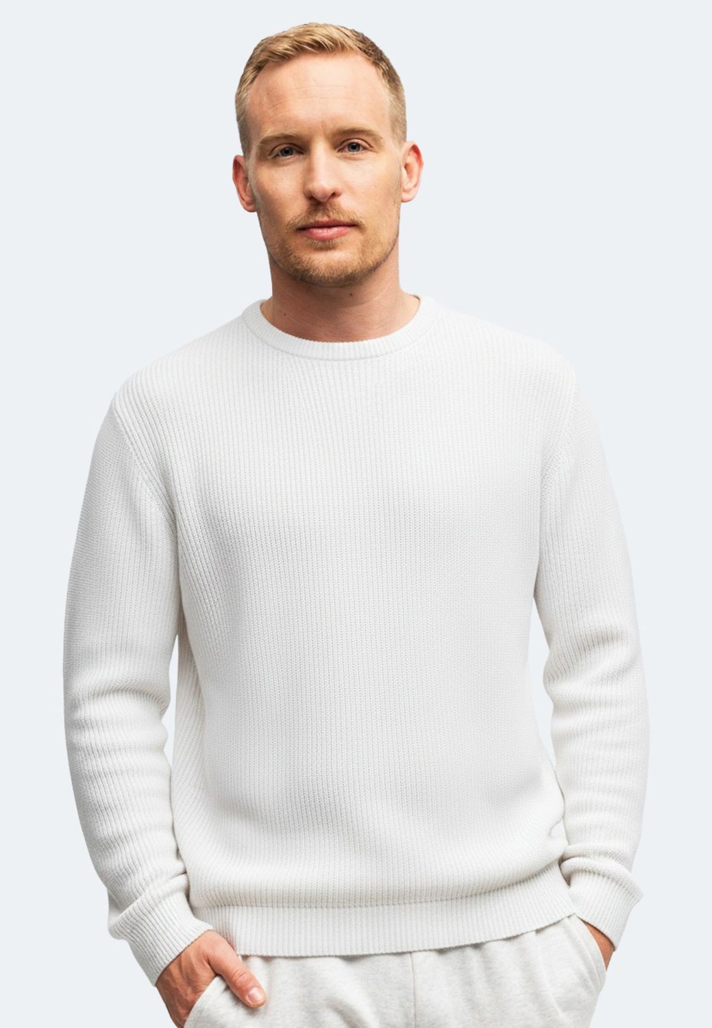 Switcher Herren Heavyweight Strick-Sweater Marcus