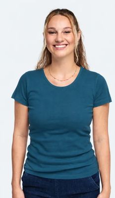 Switcher BIO T-Shirt rundhals "ribbed" SALLY