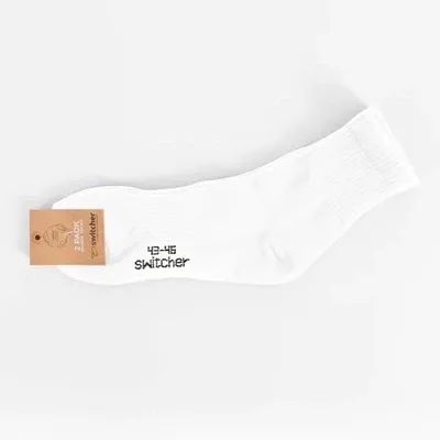 Gym Socken Duo pack 100% recycled, Farbe: Blanc 01