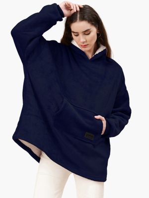 Switcher Geelee Plaid Hoodie in Übergrösse