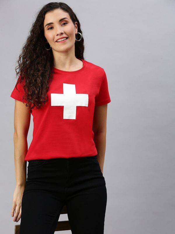 Switcher Helvetica Damen T-Shirt Switcher Helvetica Damen T-Shirt
