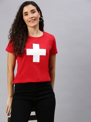 Switcher Helvetica Damen T-Shirt