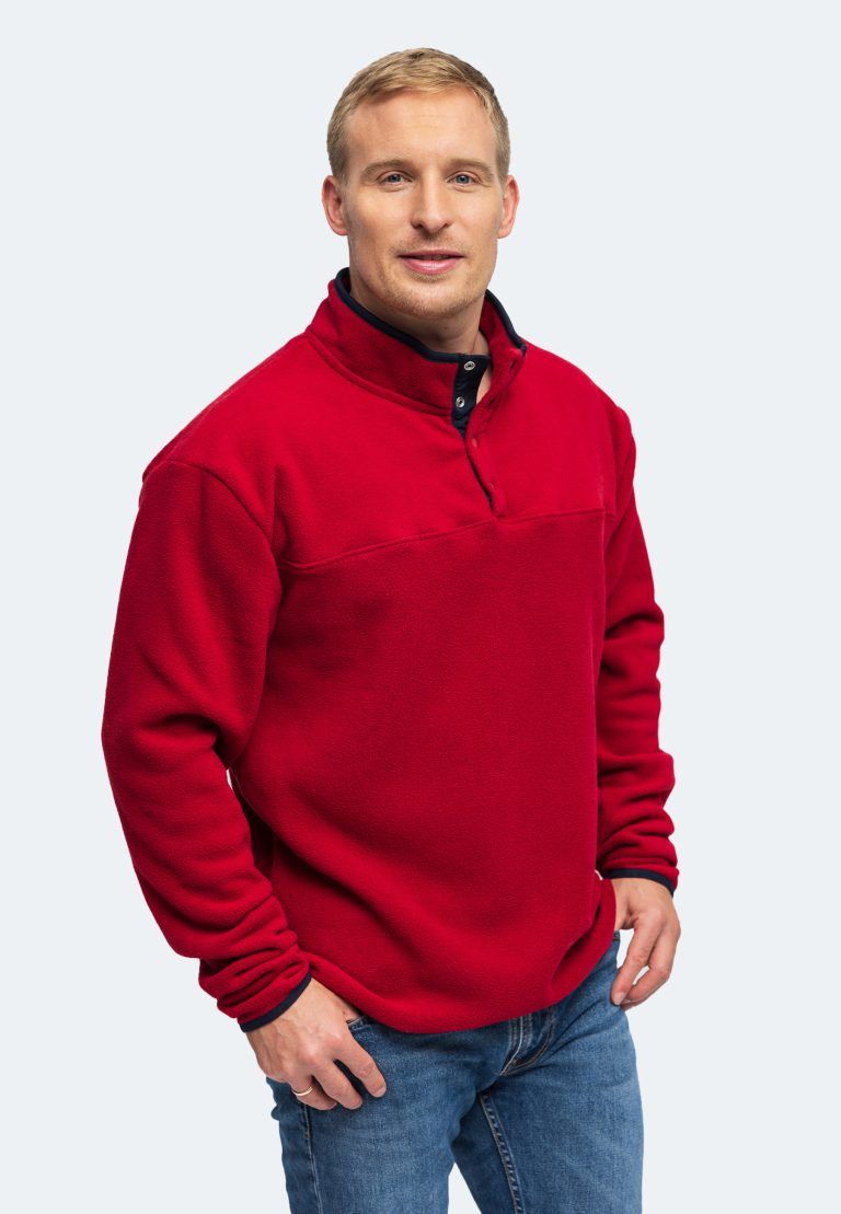 Switcher Unisex Snap-T Fleecepullover Bormio