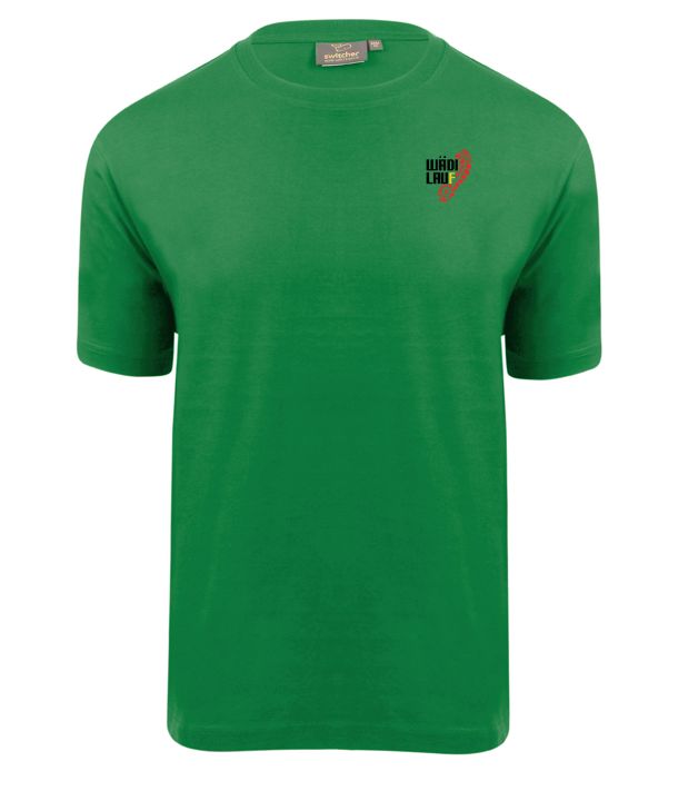 Verein Wädilauf Merchandising T-Shirt BOB Premium inkl. Wädilauf Logo Brust