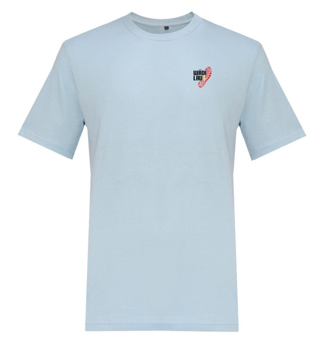 Verein Wädilauf Merchandising Switcher T Shirt Unisex Bio Pablo inkl. Wädilauf Logo Brust