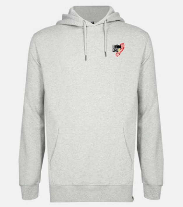 Verein Wädilauf Merchandising Switcher Hoodie Soho - aus 100% Bio-Baumwolle inkl. Wädilauf Logo Brust