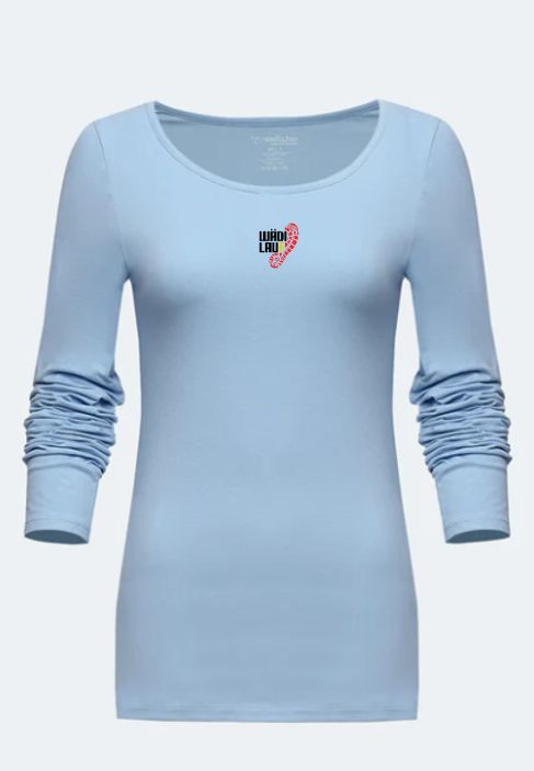 Verein Wädilauf Merchandising Switcher Langarm T-Shirt Damen LILIANE inkl. Wädilauf Logo