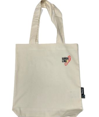 Verein Wädilauf Merchandising Bio Baumwolltasche Neutral inkl. Wädilauf Logo Brust