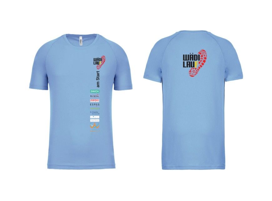 Verein Wädilauf Läufershirt 2026 Kinder | inkl. Sponsoren Verein Wädilauf Läufershirt 2026 Kinder | inkl. Sponsoren