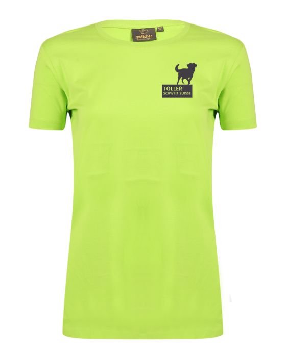 Verein Toller Schweiz Boutique | BIO T-Shirt Lady Gaia inkl. Logo Brust links und Rücken Mitte