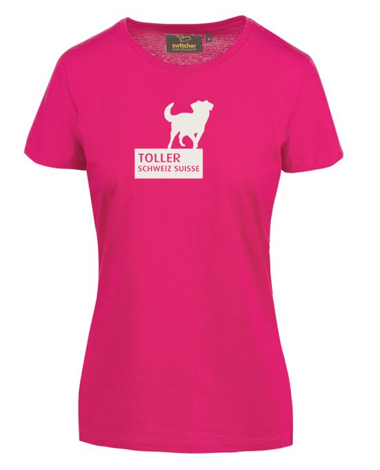Verein Toller Schweiz Boutique | Damen BIO T-Shirt Lady Gaia inkl. Logo Brust Mitte Verein Toller Schweiz Boutique | Damen BIO T-Shirt Lady Gaia inkl. Logo Brust Mitte