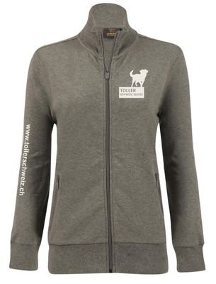 Verein Toller Schweiz Boutique | BIO Sweatjacke Mia inkl. Logo Brust links und Ärmel rechts