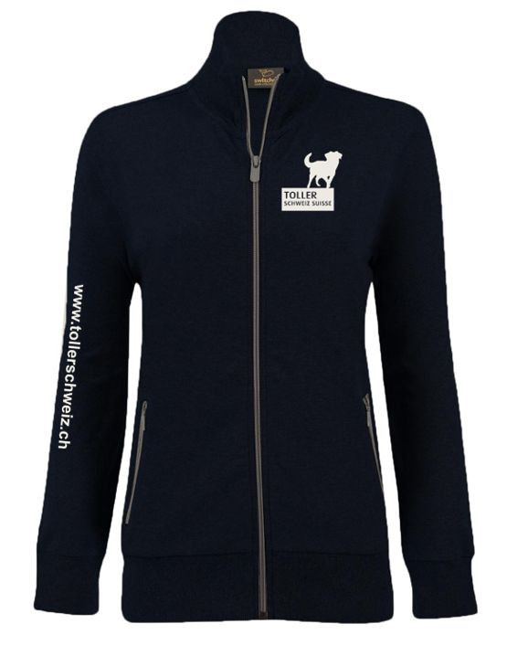 Verein Toller Schweiz Boutique | BIO Sweatjacke Mia inkl. Logo Brust links und Ärmel rechts Verein Toller Schweiz Boutique | BIO Sweatjacke Mia inkl. Logo Brust links und Ärmel rechts