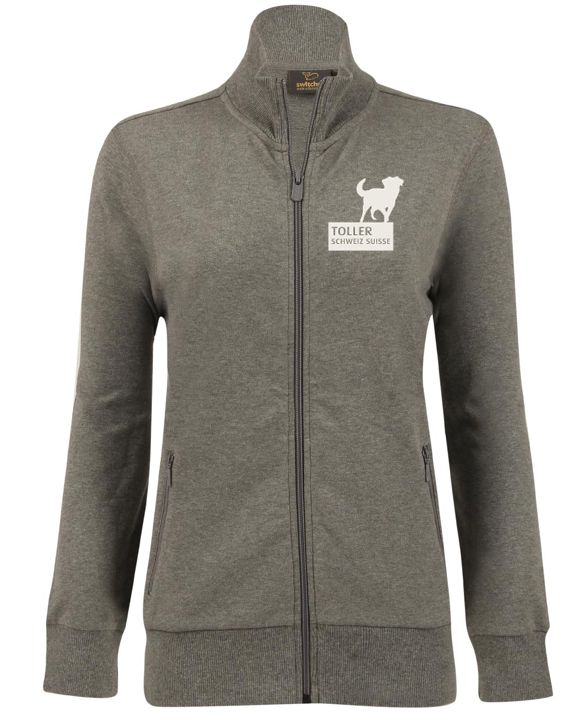 Verein Toller Schweiz Boutique | Damen BIO Sweatjacke Mia inkl. Logo Brust links
