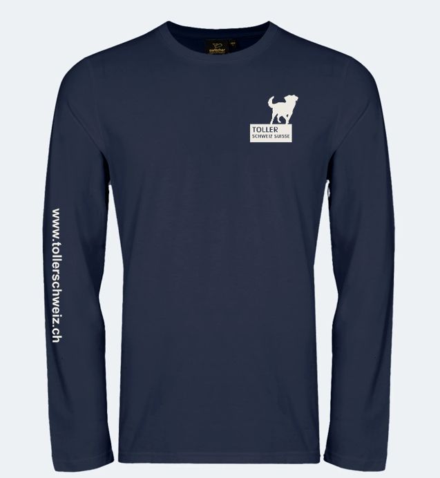 Verein Toller Schweiz Boutique | Herren Langarm Shirt Loic inkl. Logo Brust links und Ärmel rechts Verein Toller Schweiz Boutique | Herren Langarm Shirt Loic inkl. Logo Brust links und Ärmel rechts