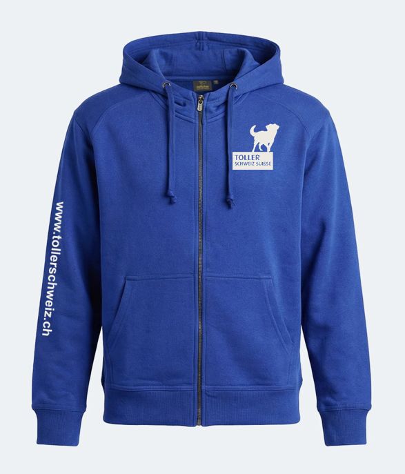 Verein Toller Schweiz Boutique | Herren Kapuzen Sweatjacke Miami inkl. Logo Brust links und Ärmel rechts Verein Toller Schweiz Boutique | Herren Kapuzen Sweatjacke Miami inkl. Logo Brust links und Ärmel rechts