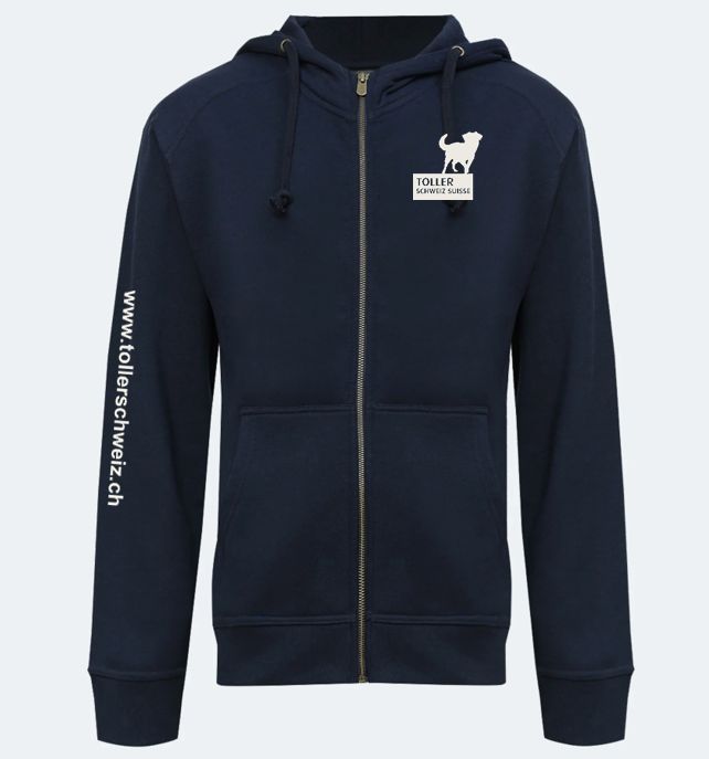 Verein Toller Schweiz Boutique | Herren Kapuzen Sweatjacke Miami inkl. Logo Brust links und Ärmel rechts