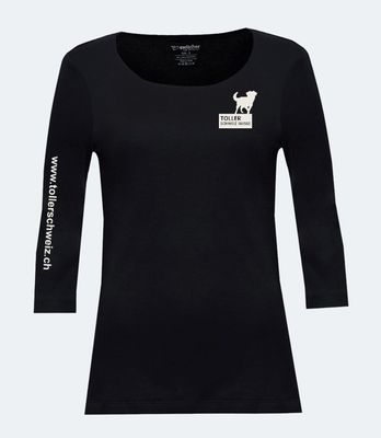 Verein Toller Schweiz Boutique | Damen Shirt 3/4 Arm Yasmin inkl. Logo Brust links und Ärmel rechts