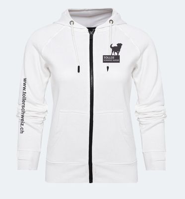 Verein Toller Schweiz Boutique | Damen Zip Hoodie Arizona inkl. Logo Brust links und Ärmel rechts